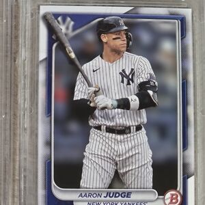 Graded 10 ExMint New York Yankees Baseball Card - Aaron Judge